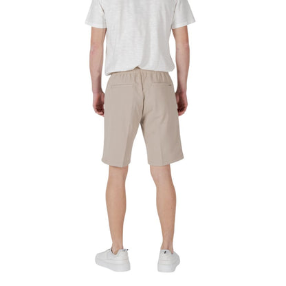 Antony Morato Beige Polyester Bermuda Shorts