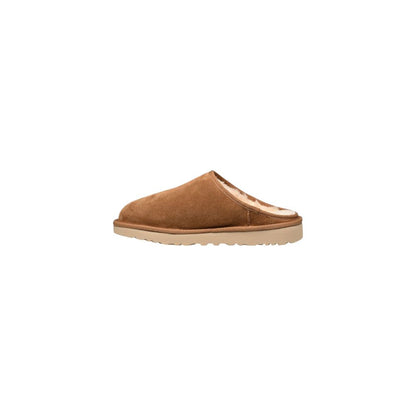 UGG Beigefarbene Wildleder-Clogs