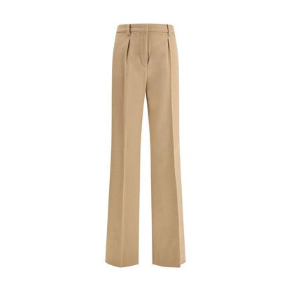 Max Mara Beige Camel Hair  Casual Pants
