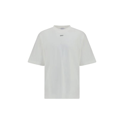 Off-White White Cotton T-Shirt