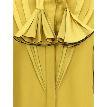 Valentino Bicolor Silk Blouse