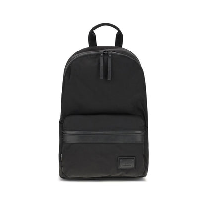 Premiata Black Nylon Backpack