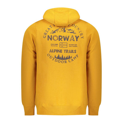 Norway 1963 Gelber Baumwoll-Sweatshirt