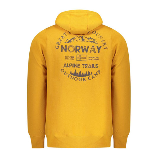 Norway 1963 Gelber Baumwoll-Sweatshirt