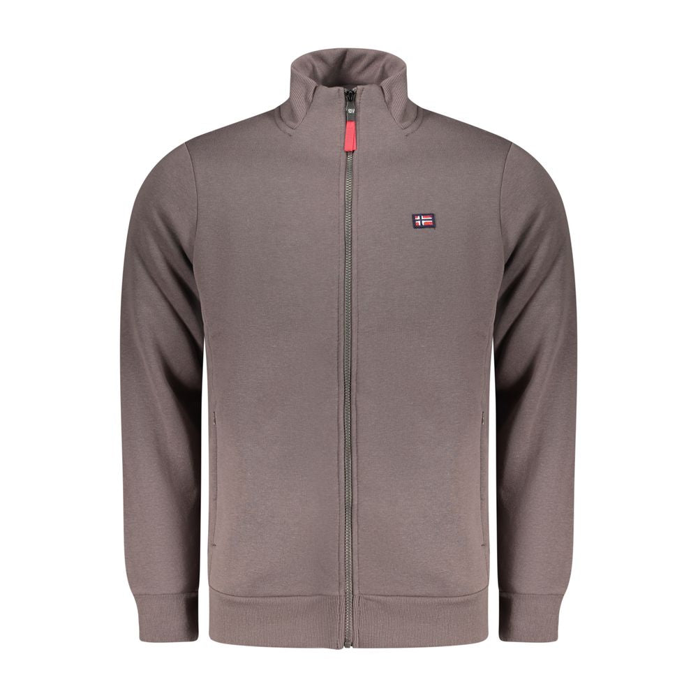 Norway 1963 Brauner Baumwoll-Sweatshirt