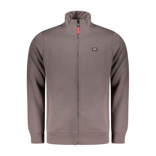 Norway 1963 Brauner Baumwoll-Sweatshirt