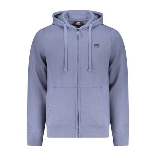 Norway 1963 Blue Cotton Men's Hoodie Sweatshirt