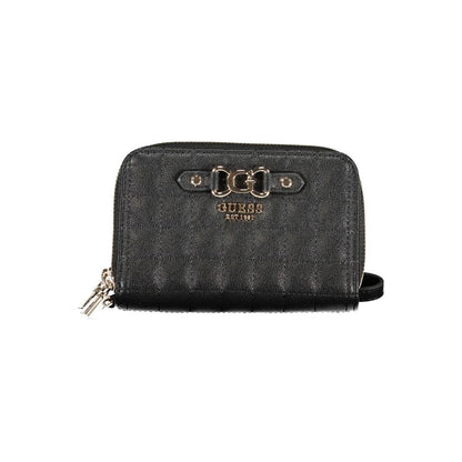 Guess Jeans Black Polyurethane Women's Wallet