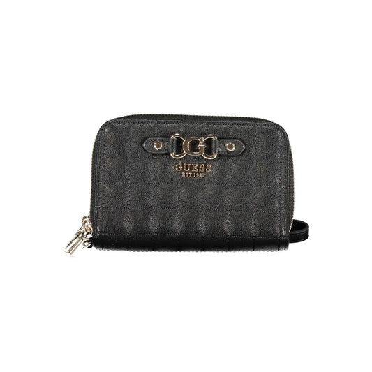 Guess Jeans Black Polyurethane Women's Wallet