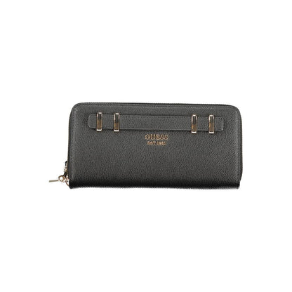 Guess Jeans Nero Polyurethane Women Wallet