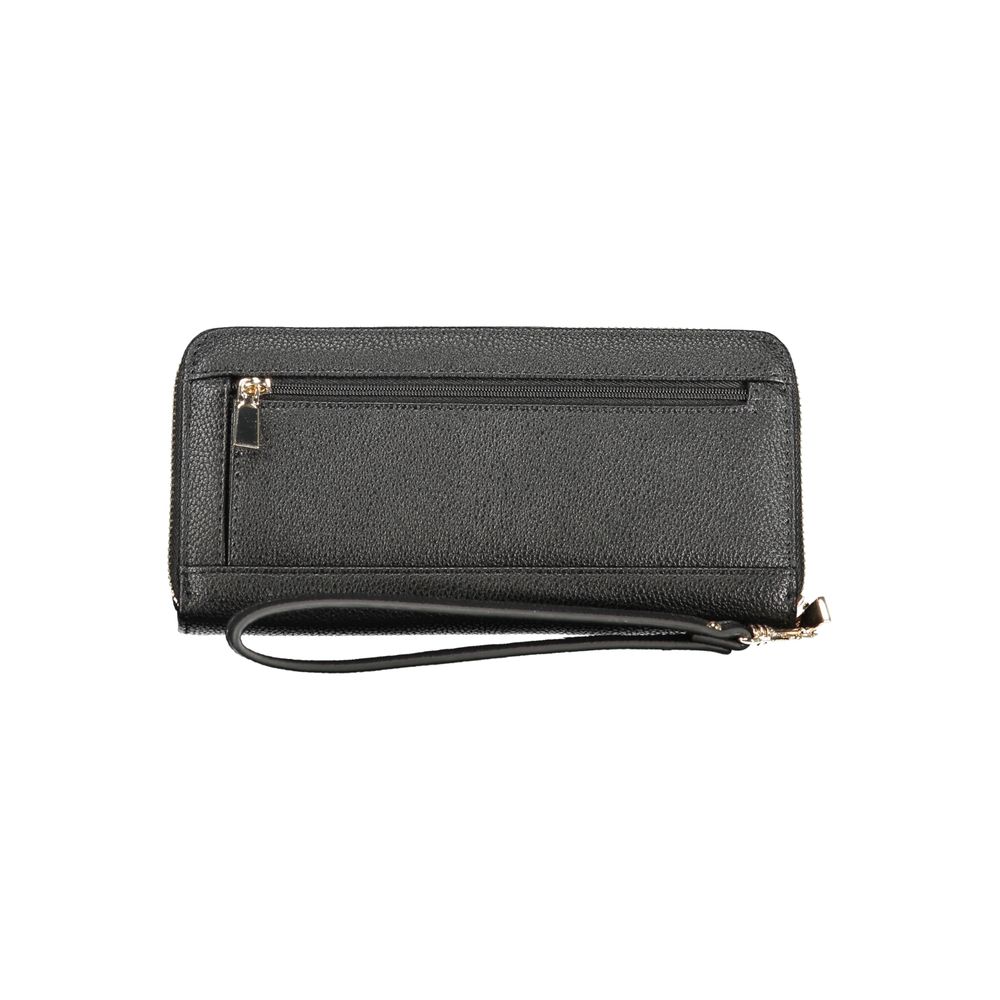 Guess Jeans Nero Polyurethane Women Wallet