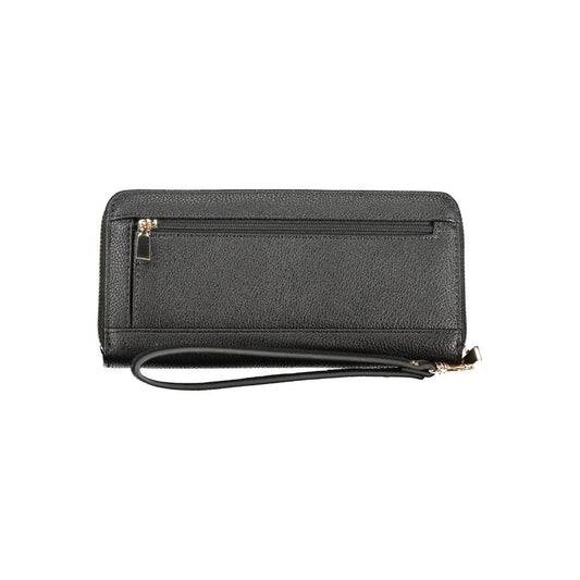 Guess Jeans Nero Polyurethane Women Wallet
