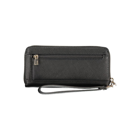 Guess Jeans Black Polyurethane Women's Wallet