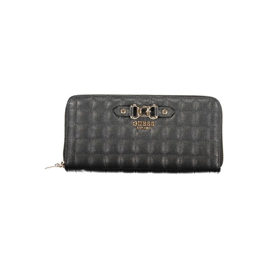 Guess Jeans Black Polyurethane Women Wallet
