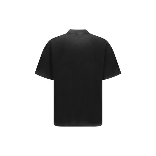 Represent Black Cotton T-Shirt