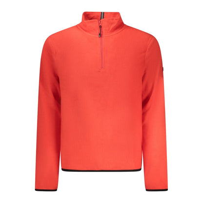 Norway 1963 Roter Polyester-Pullover für Herren