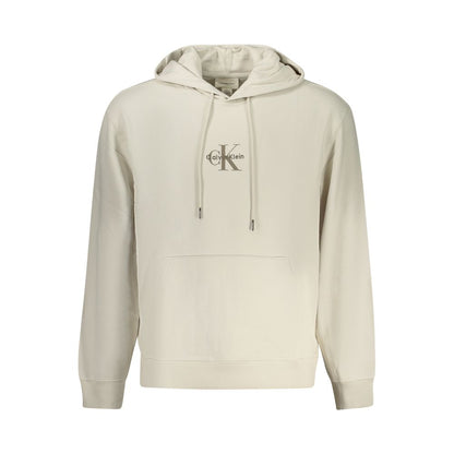 Calvin Klein Beiger Baumwoll-Herrenpullover