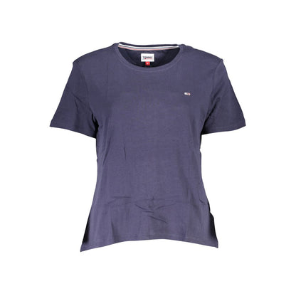 Tommy Hilfiger Blue Cotton Women's T-Shirt