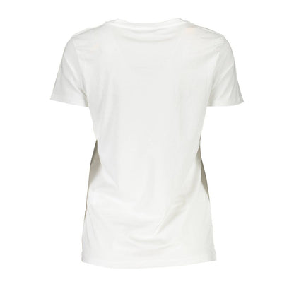 Scervino Street White Cotton Women T-Shirt
