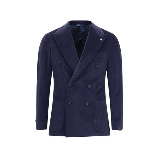 Gi Capri Blue Cotton Blazer