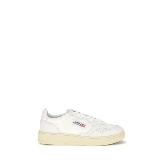 Autry White Rubber Low Top Sneakers
