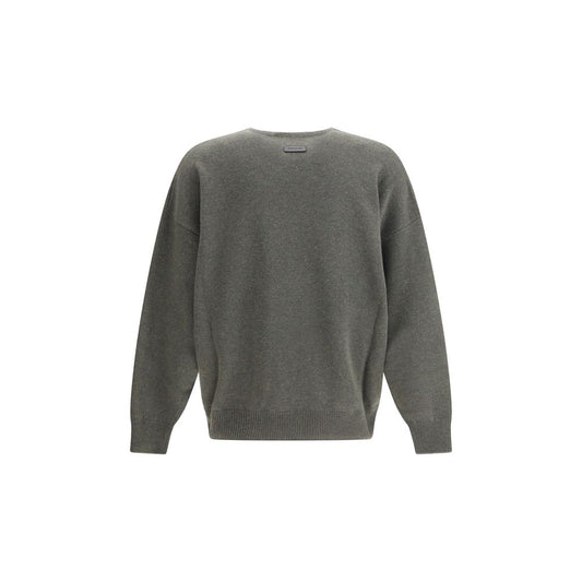 Fear Of God Black Fleece Wool Sweatshirt