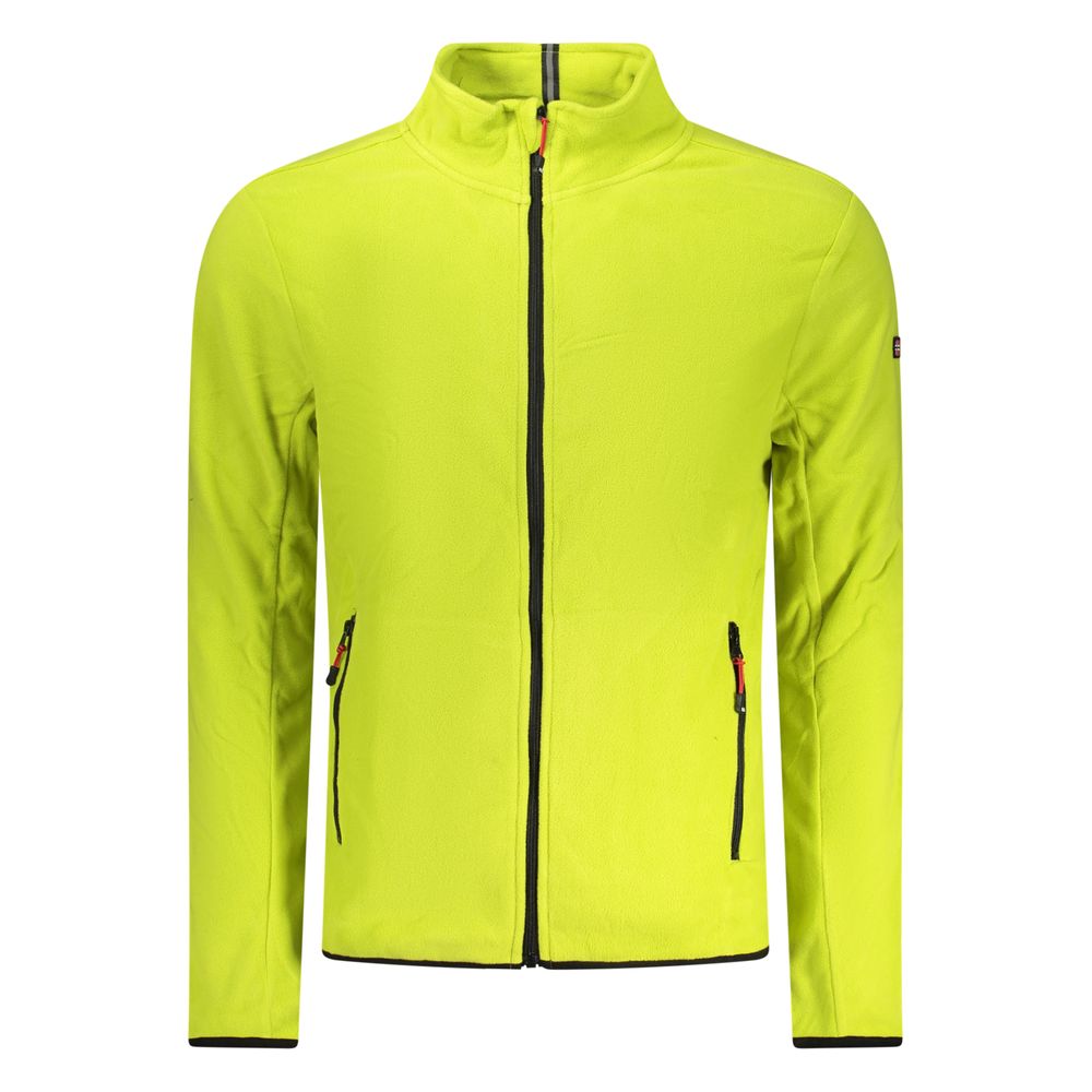 Norway 1963 Grüner Polyester-Pullover für Herren