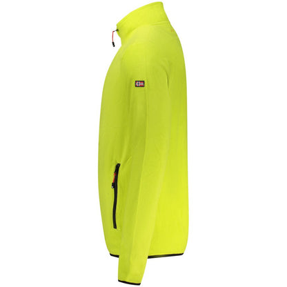 Norway 1963 Grüner Polyester-Pullover für Herren