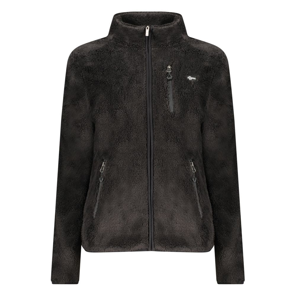 Norway 1963 Schwarzer Polyester-Damenpullover