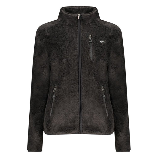 Norway 1963 Schwarzer Polyester-Damenpullover