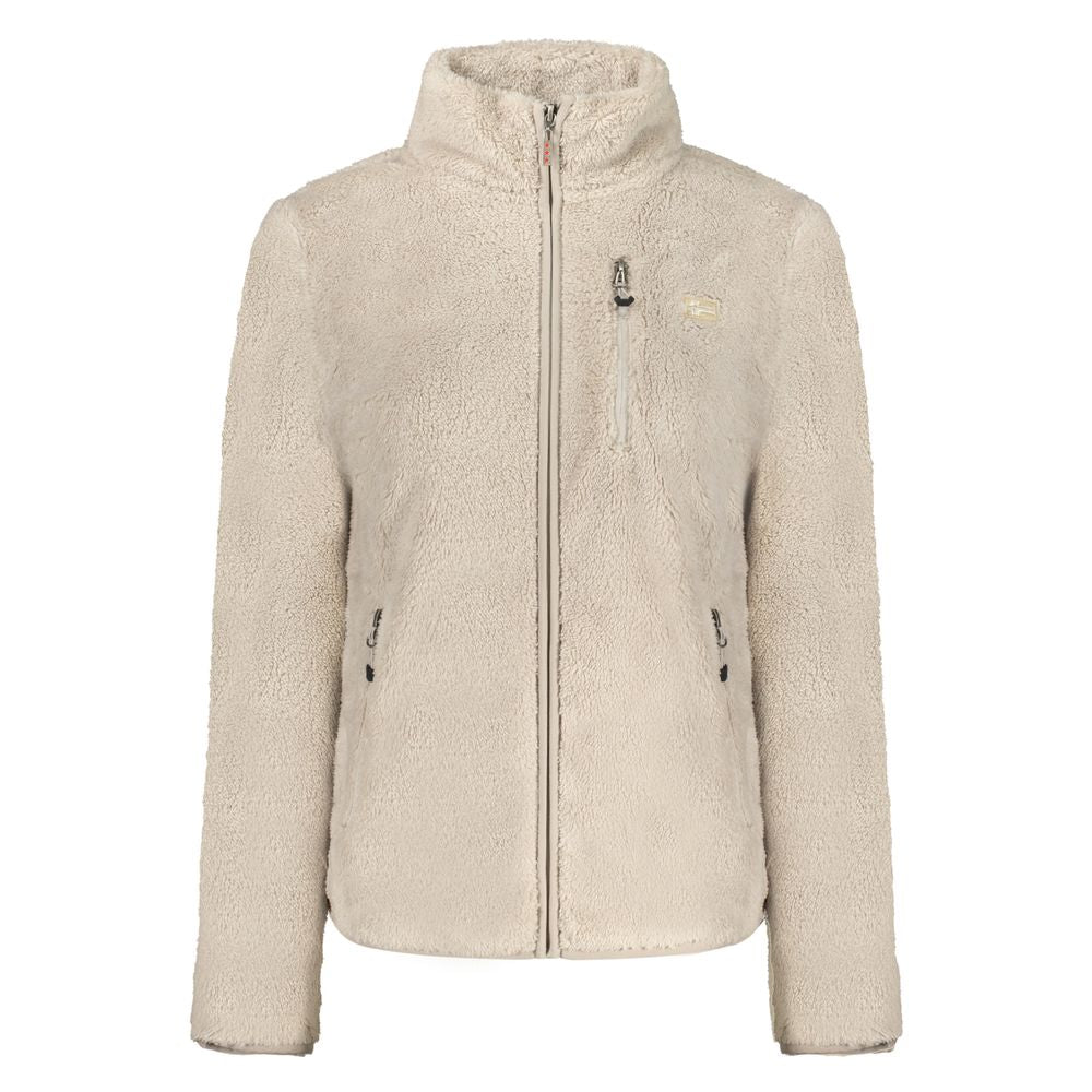 Norway 1963 Beiger Polyester-Pullover für Damen