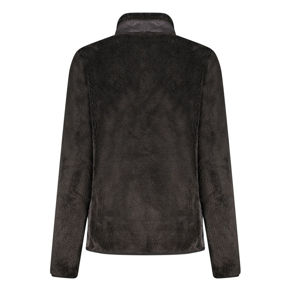 Norway 1963 Schwarzer Polyester-Damenpullover