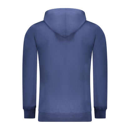 Rifle Blue Cotton Men's Hoodie