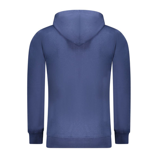 Rifle Blue Cotton Men's Hoodie