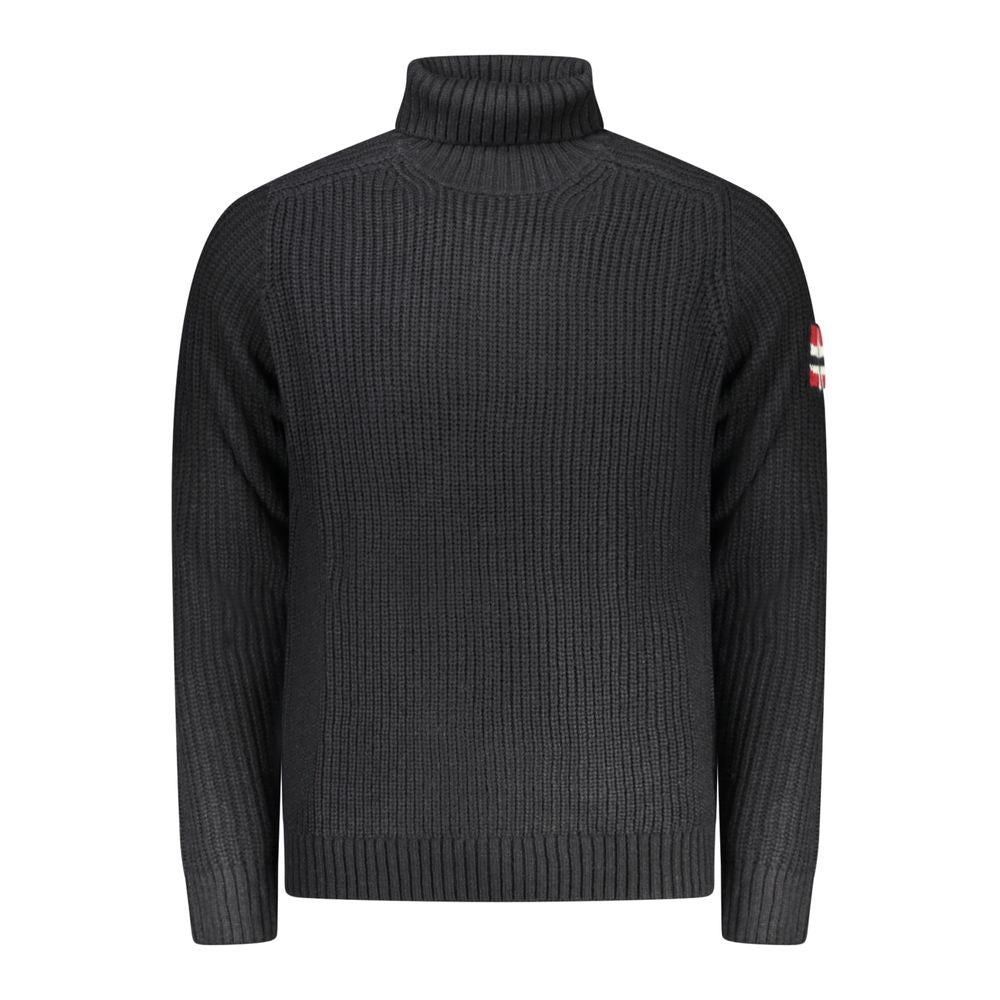 Norway 1963 Blauer Wollpullover für Herren