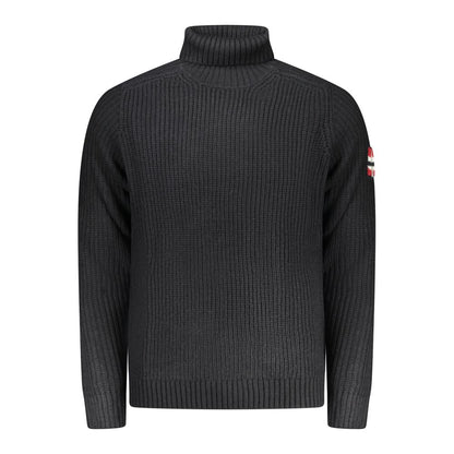 Norway 1963 Blauer Wollpullover für Herren
