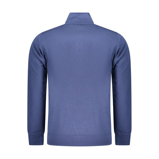 Rifle Blue Cotton Men Sweatshirt