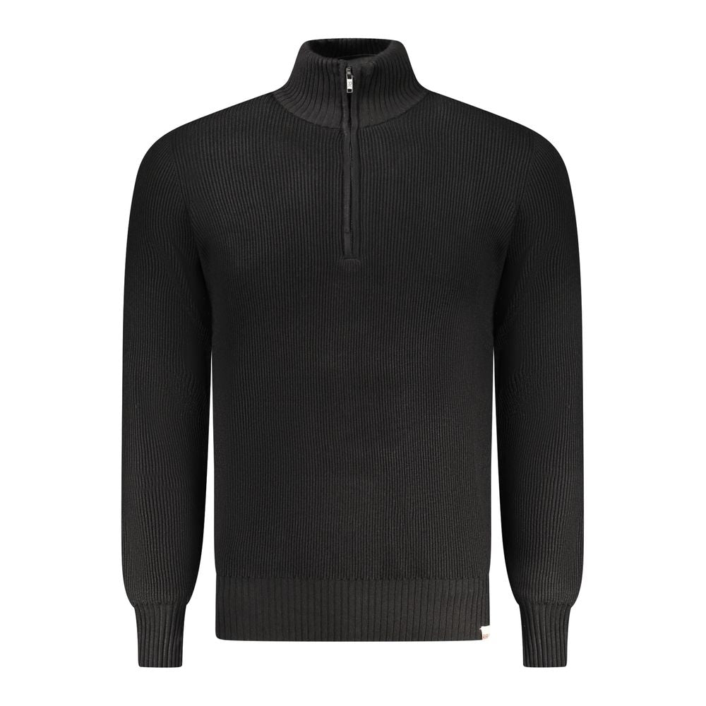 Rifle Black Viscosa Men Sweater