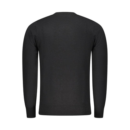 Rifle Black Polyester Men's Sweater
