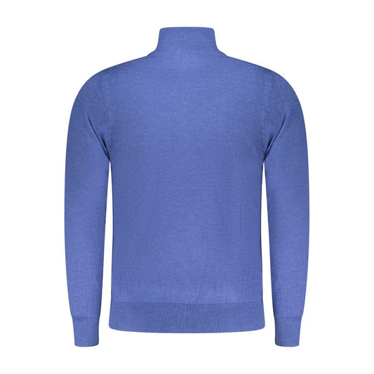 Rifle Blue Polyester Men's Sweater