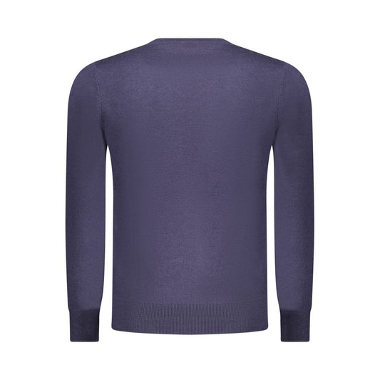 Rifle Blue Wool Men Sweater