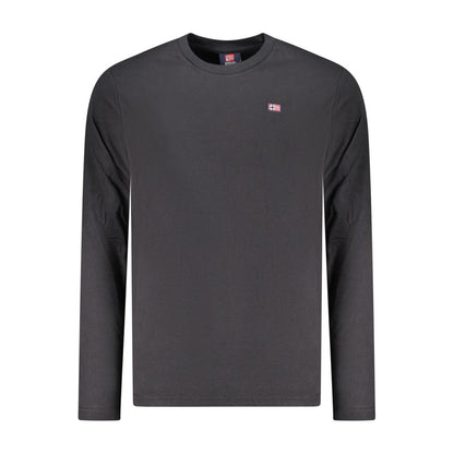 Norway 1963 Schwarzes Baumwoll-T-Shirt für Herren