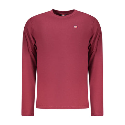 Norway 1963 Rotes Baumwoll-T-Shirt für Herren