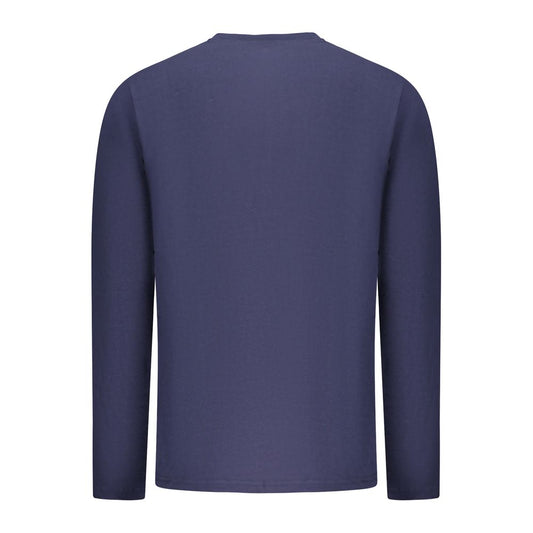 Norway 1963 Blaues Herren T-Shirt aus Baumwolle