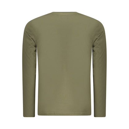 Rifle Green Cotton Men T-Shirt