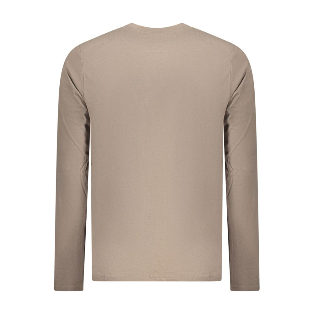 Norway 1963 Braunes Herren-T-Shirt aus Baumwolle