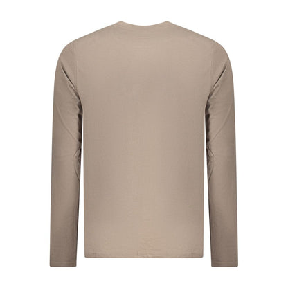 Norway 1963 Braunes Herren-T-Shirt aus Baumwolle