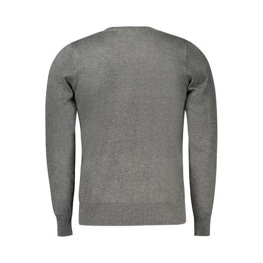 Coveri Moving Gray Nylon Sweatshirt