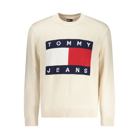 Tommy Hilfiger Beiger Baumwollpullover für Herren