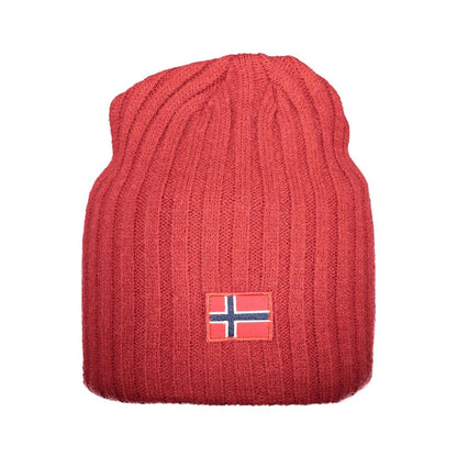 Norway 1963 Rote Polyester-Mütze für Herren